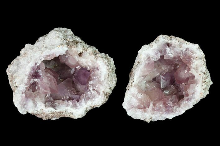 Sparkly, Pink Amethyst Geode - Argentina #147941